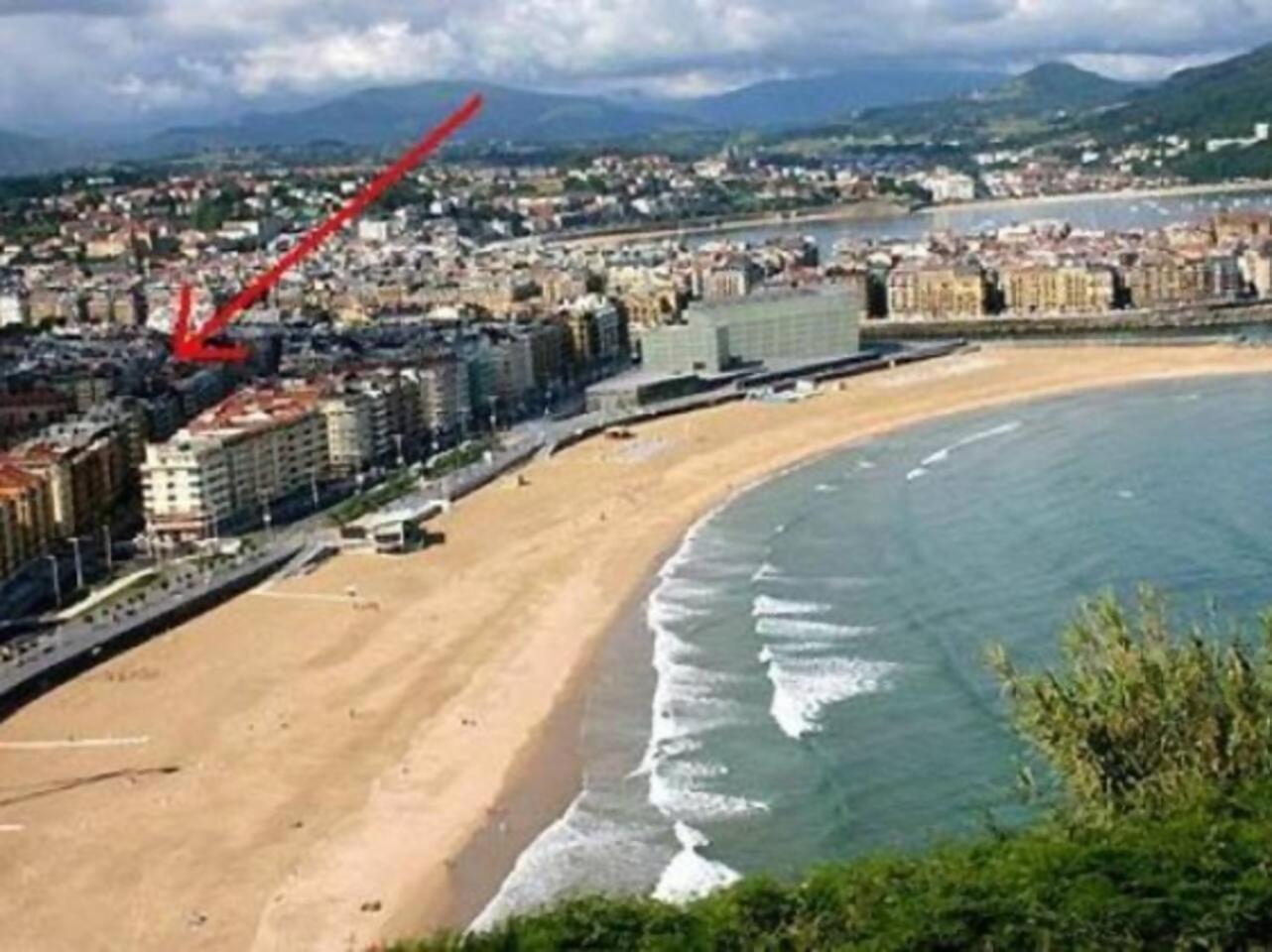 Amplio Apartamento En Gros Con Parking Privado San Sebastián Exterior foto